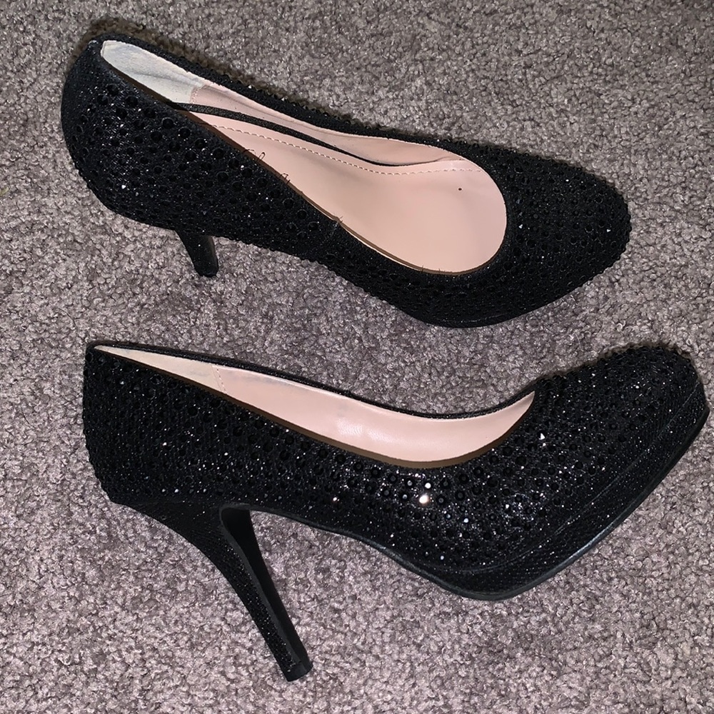 Black heels